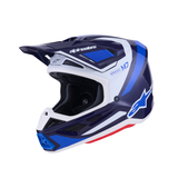 SM7 RISE HELMET ECE06 - BLUE/WHITE