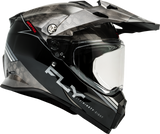 Kinetic Trekker Kryptek Helmet - Black/Grey/White