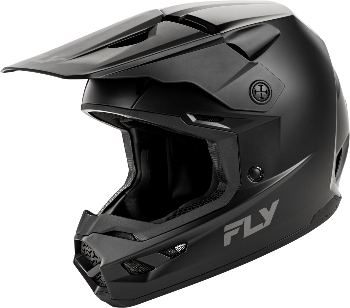 Kinetic 2025 Solid Youth Helmet - Matte Black