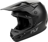 Kinetic 2025 Solid Youth Helmet - Matte Black