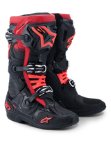 TECH 10 BOOTS - Black/Red