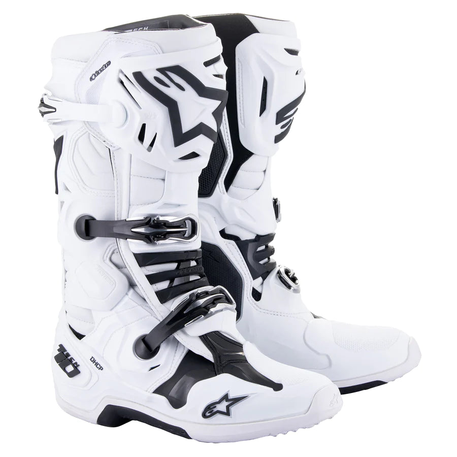 ALPINESTARS TECH 10 WHITE BOOTS