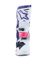 TECH 10 BOOTS - WHITE/VIOLET/NAVY BLUE/PINK FL