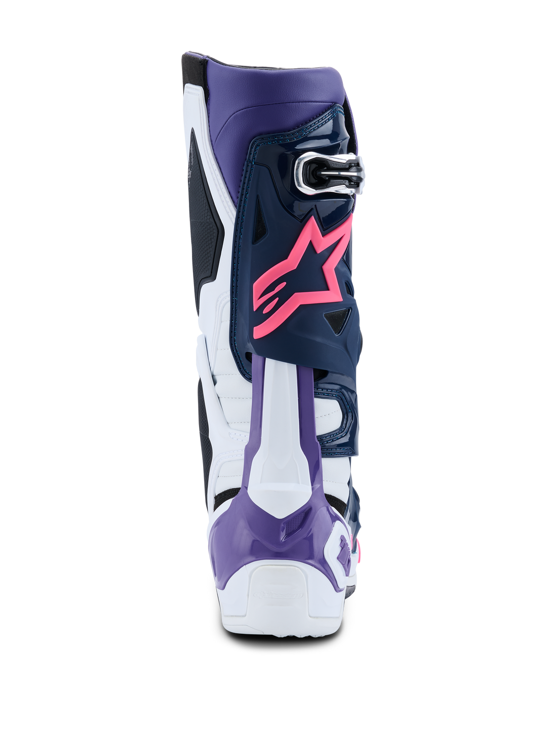 TECH 10 BOOTS - WHITE/VIOLET/NAVY BLUE/PINK FL