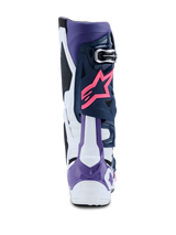 TECH 10 BOOTS - WHITE/VIOLET/NAVY BLUE/PINK FL