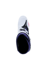TECH 10 BOOTS - WHITE/VIOLET/NAVY BLUE/PINK FL
