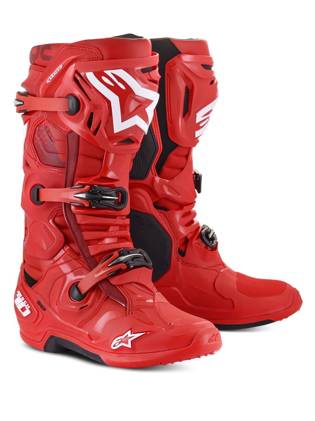 TECH 10 BOOTS - RED