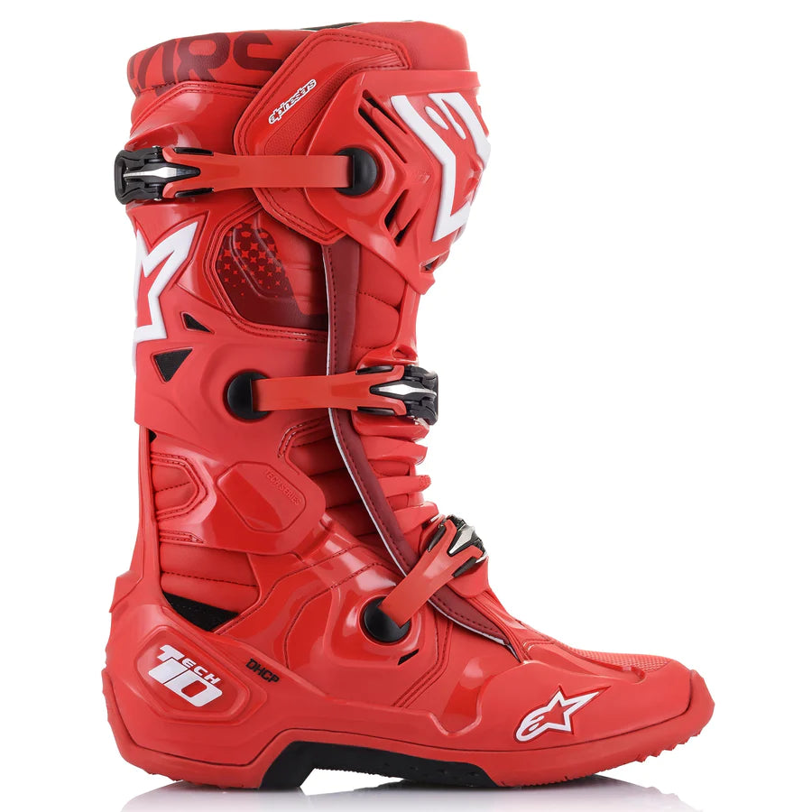 ALPINESTARS TECH 10 RED BOOTS