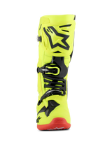 TECH 10 BOOTS - YELLOW FLUO/BLACK/RED FLUO