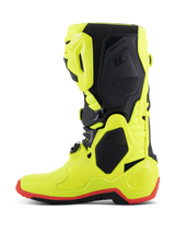 TECH 10 BOOTS - YELLOW FLUO/BLACK/RED FLUO
