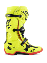 TECH 10 BOOTS - YELLOW FLUO/BLACK/RED FLUO