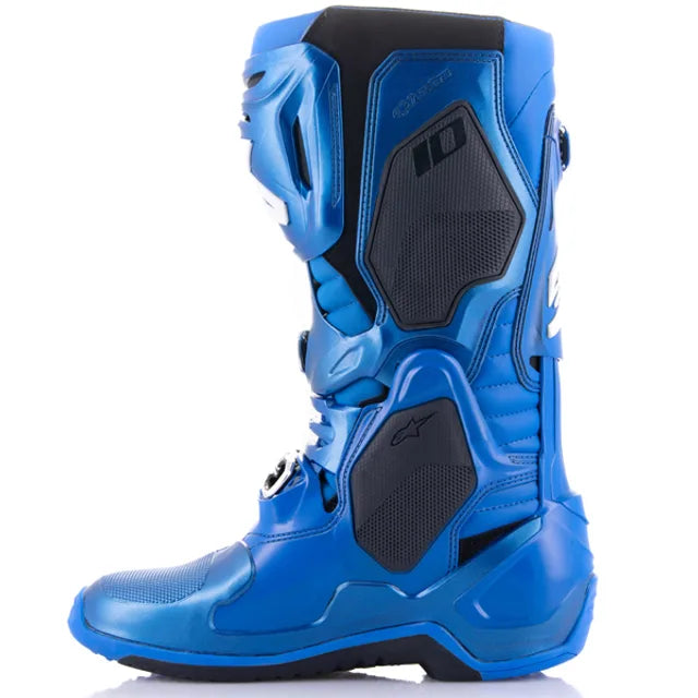 ALPINESTARS TECH 10 BLUE BLACK BOOTS