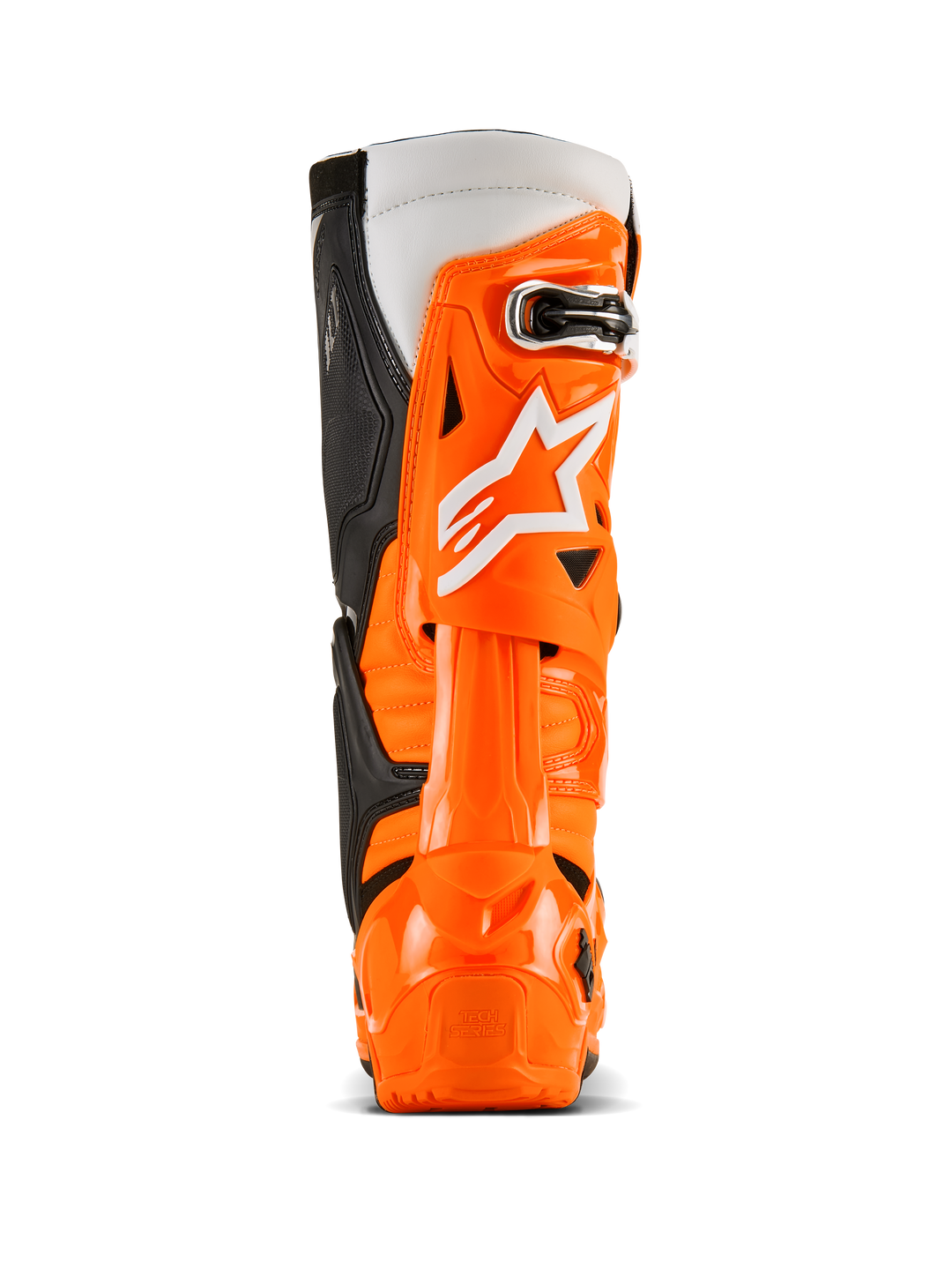 TECH 10 ENDURO BOOTS - ORANGE FLUO/BLACK/WHITE