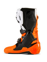 TECH 10 ENDURO BOOTS - ORANGE FLUO/BLACK/WHITE