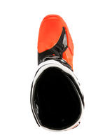 TECH 10 ENDURO BOOTS - ORANGE FLUO/BLACK/WHITE
