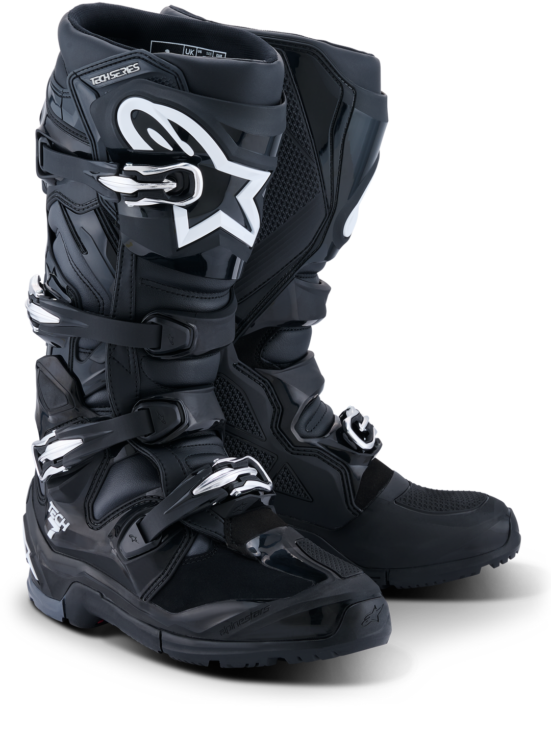 TECH 7 ENDURO BOOTS - BLACK/ANTHRACITE/WHITE