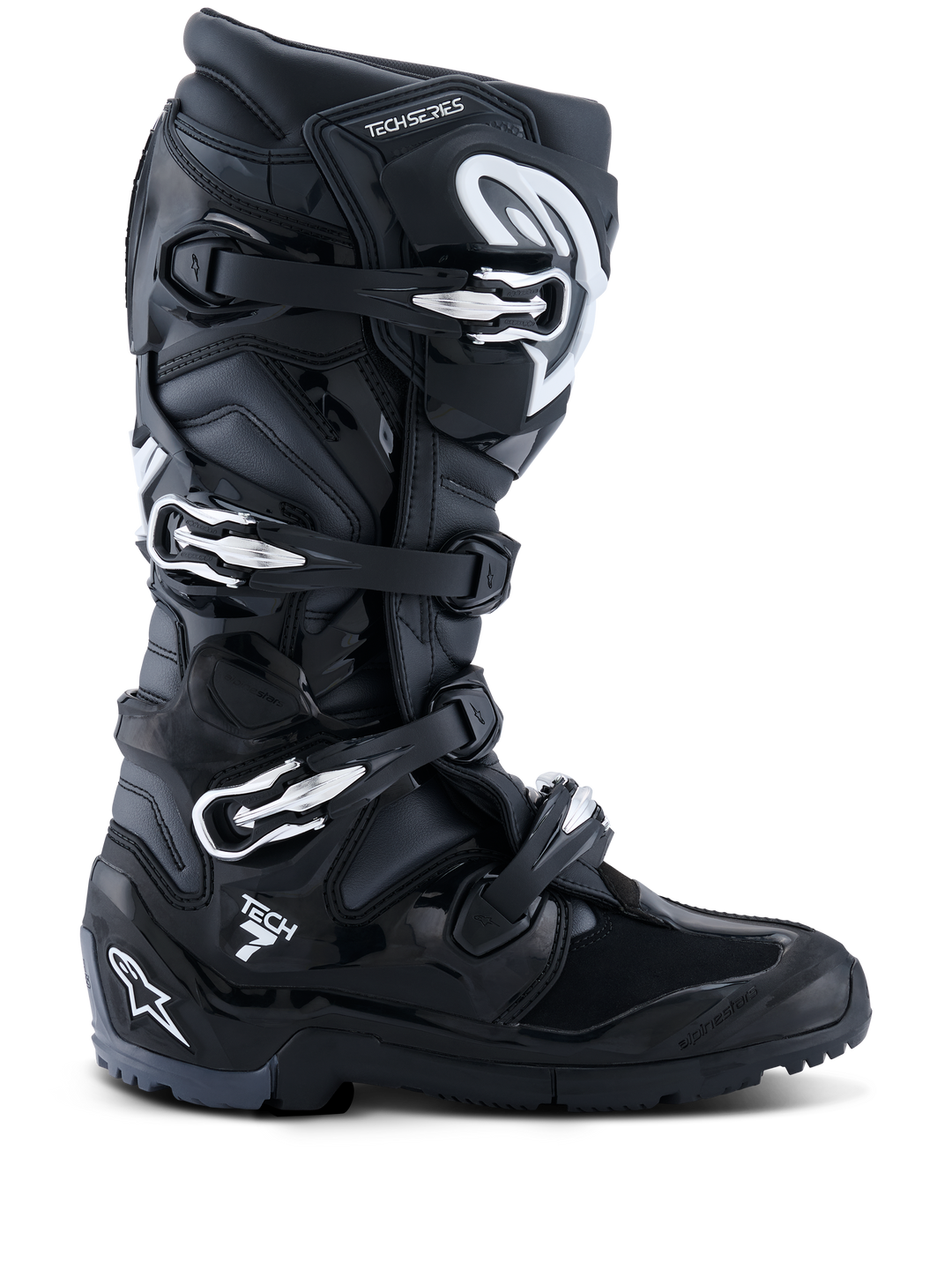 TECH 7 ENDURO BOOTS - BLACK/ANTHRACITE/WHITE Alpinestars motocross kit