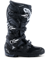 TECH 7 ENDURO BOOTS - BLACK/ANTHRACITE/WHITE Alpinestars motocross kit