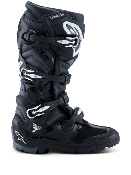 TECH 7 ENDURO BOOTS - BLACK/ANTHRACITE/WHITE Alpinestars motocross kit