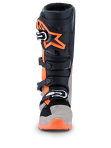 TECH 7 ENDURO BOOTS - BLACK/WARM GRAY/ORANGE FLUOD