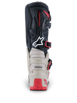 TECH 7 ENDURO BOOTS - BLACK/LIGHT GRAY/BRIGHT RED