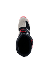 TECH 7 ENDURO BOOTS - BLACK/LIGHT GRAY/BRIGHT RED
