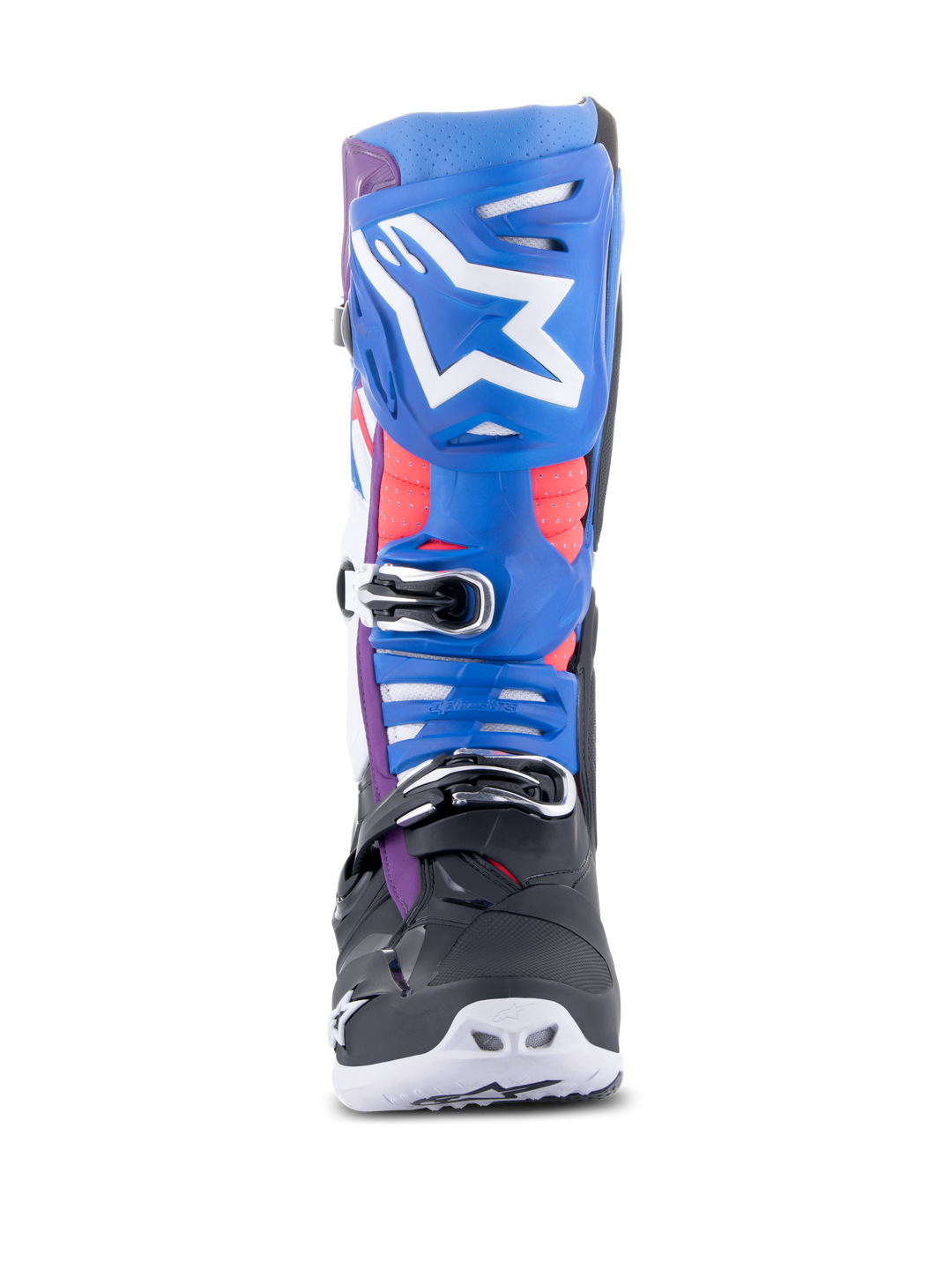 TECH 10 SUPERVENTED BOOTS - BLACK/ENAMEL BLUE/PURPLE/WHITE