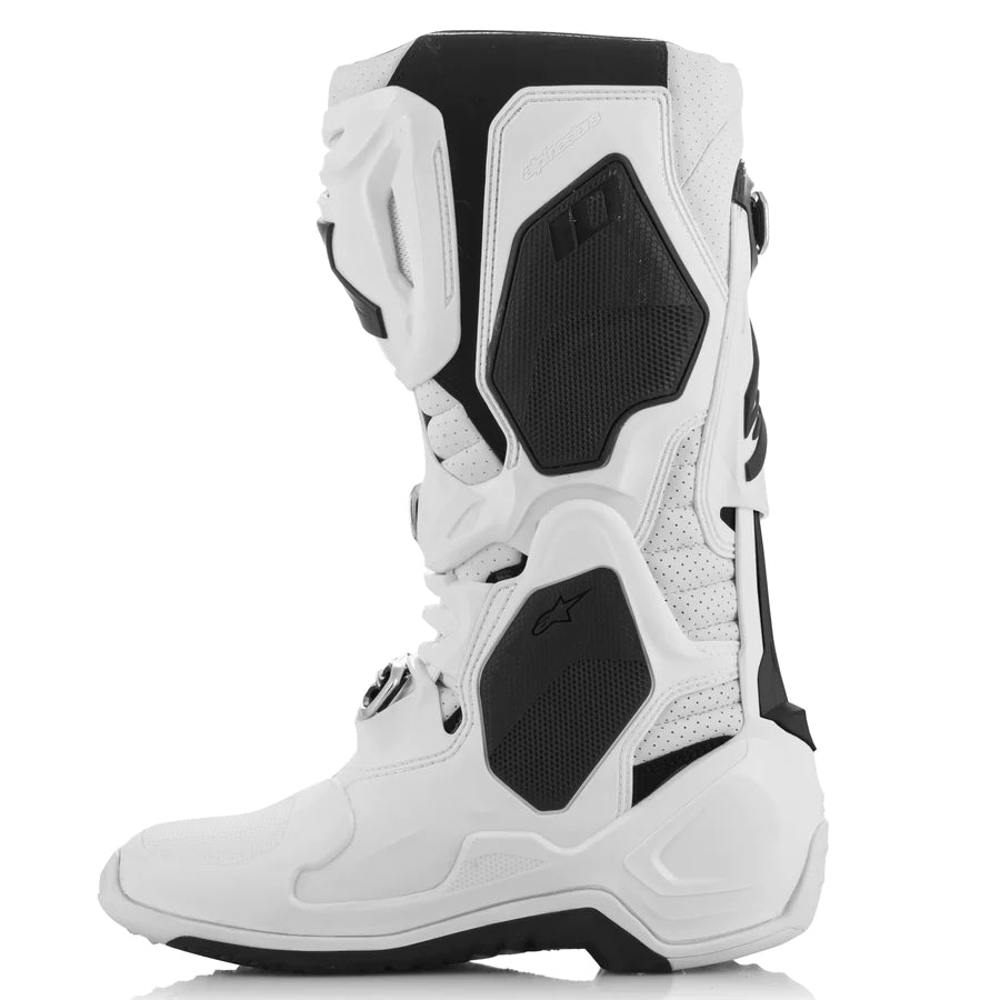 ALPINESTARS TECH 10 SUPERVENTED WHITE BOOTS