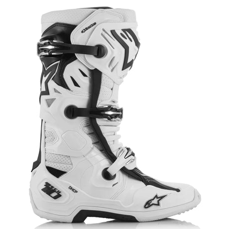 ALPINESTARS TECH 10 SUPERVENTED WHITE BOOTS