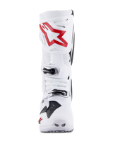 TECH 10 SUPERVENTED BOOTS - WHITE/BRIGHT RED
