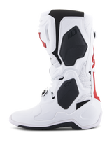 TECH 10 SUPERVENTED BOOTS - WHITE/BRIGHT RED