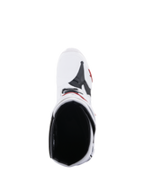TECH 10 SUPERVENTED BOOTS - WHITE/BRIGHT RED