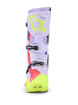 TECH 10 SUPERVENTED BOOTS - PURPLE/YELLOW FLUO/DIVA PINK