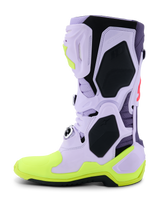 TECH 10 SUPERVENTED BOOTS - PURPLE/YELLOW FLUO/DIVA PINK