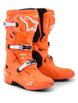 TECH 10 SUPERVENTED BOOTS - ORANGE FLUO/BLACK/WHITE