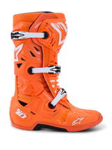 TECH 10 SUPERVENTED BOOTS - ORANGE FLUO/BLACK/WHITE