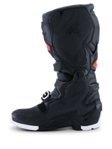 TECH 7 ENDURO DRYSTAR BOOTS - Black/Red FLUO/WHITE