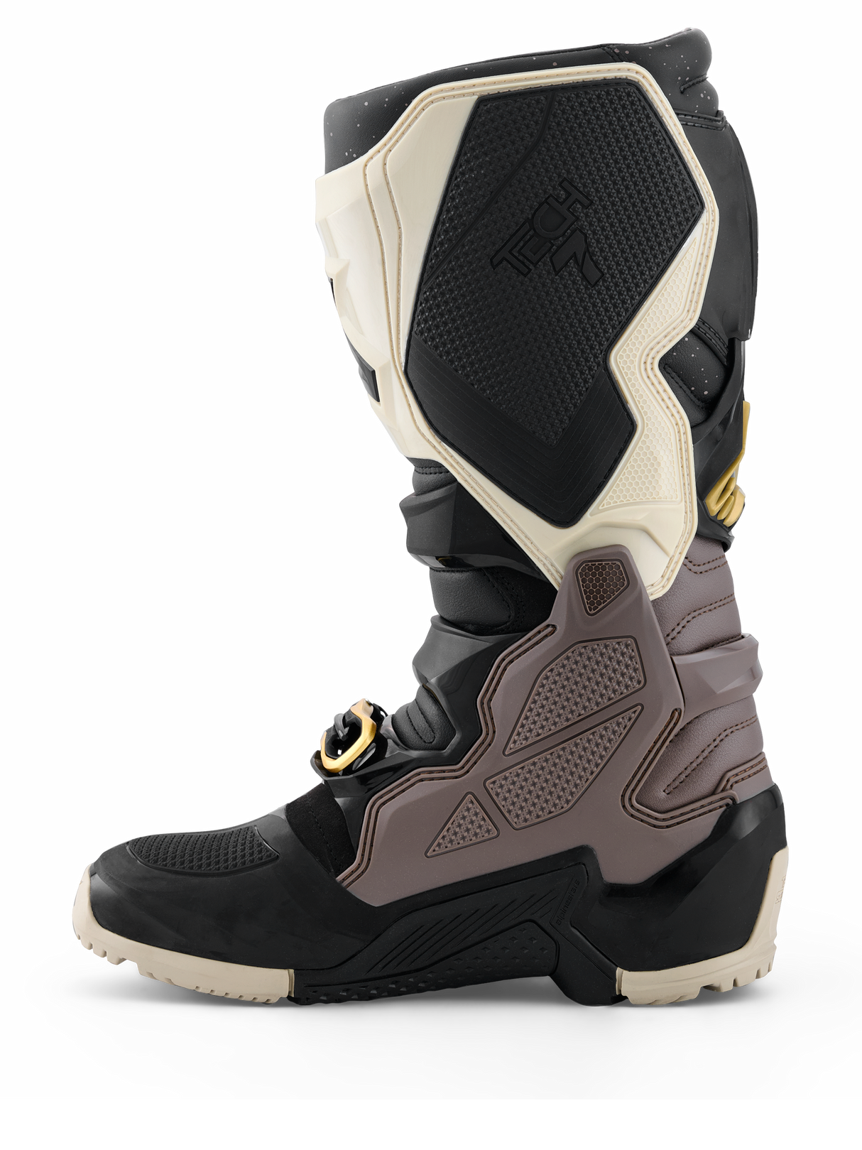 TECH 7 ENDURO DRYSTAR BOOTS - BLACK/DARK GRAY/GOLD