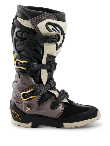 TECH 7 ENDURO DRYSTAR BOOTS - BLACK/DARK GRAY/GOLD Alpinestars motocross kit