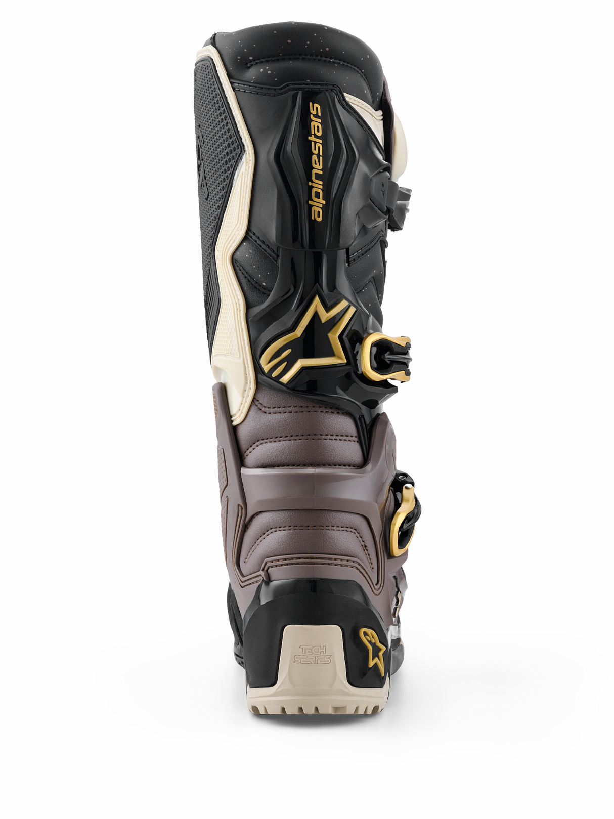 TECH 7 ENDURO DRYSTAR BOOTS - BLACK/DARK GRAY/GOLD