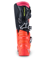 TECH 7 BOOTS - BLACK/RED FLUO/PINK FLUO