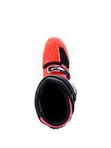TECH 7 BOOTS - BLACK/RED FLUO/PINK FLUO