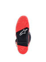 TECH 7 BOOTS - BLACK/RED FLUO/PINK FLUO