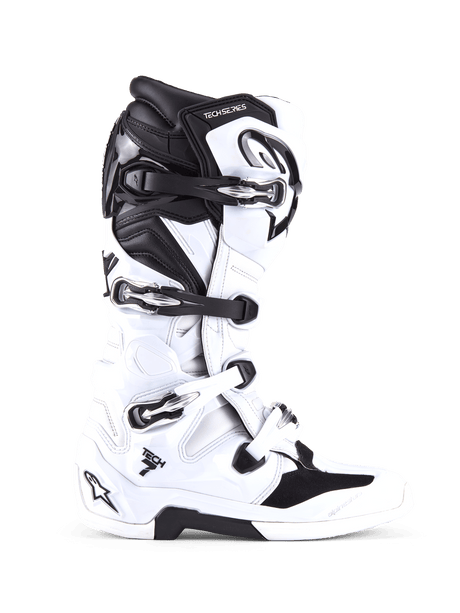 TECH 7 BOOTS - WHITE/BLACK Alpinestars motocross kit