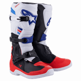 TECH 3 BOOTS - WHITE/BRIGHT RED/DARK BLUE