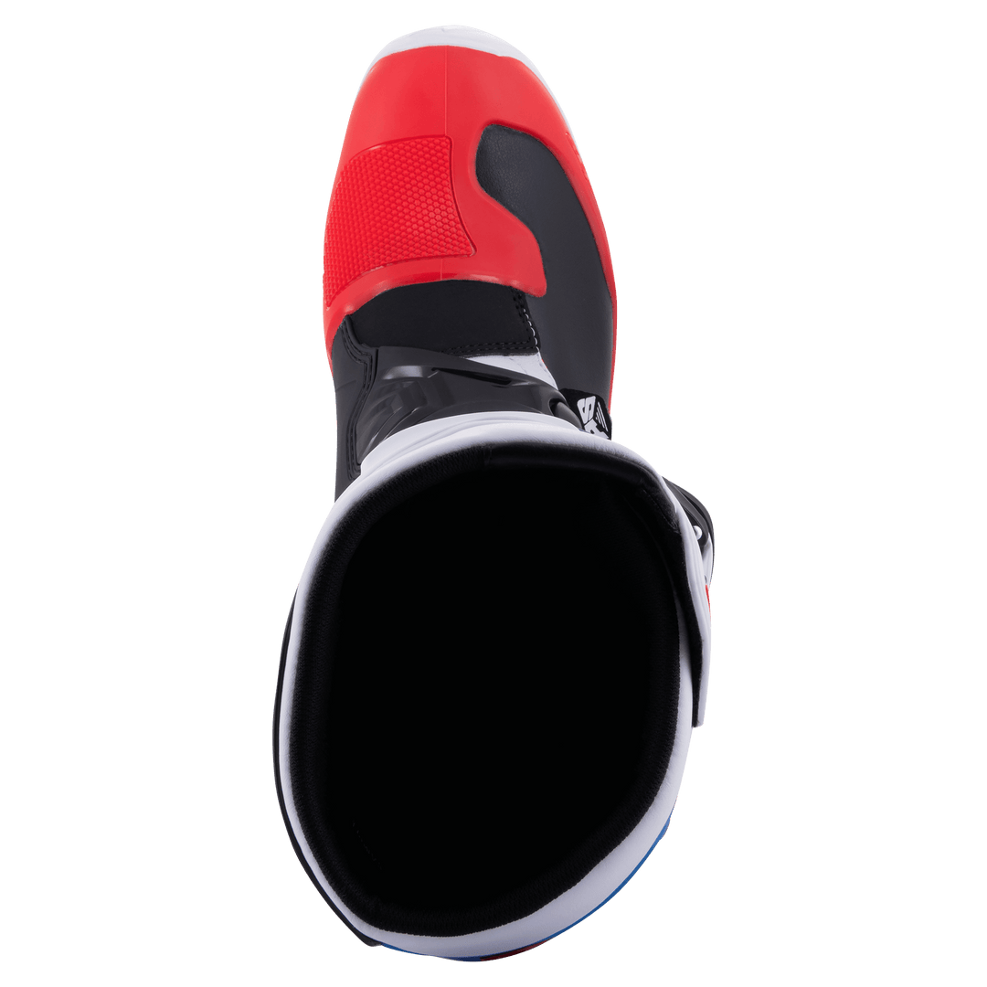 TECH 3 BOOTS - WHITE/BRIGHT RED/DARK BLUE