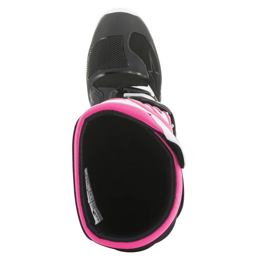 ALPINESTARS STELLA TECH 3 BLACK WHITE PINK BOOTS