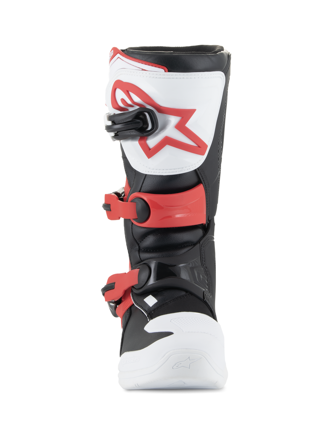 TECH 3S YOUTH BOOTS - WHITE/BLACK/BRIGHT RED