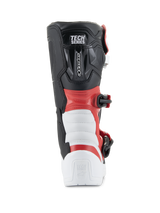 TECH 3S YOUTH BOOTS - WHITE/BLACK/BRIGHT RED