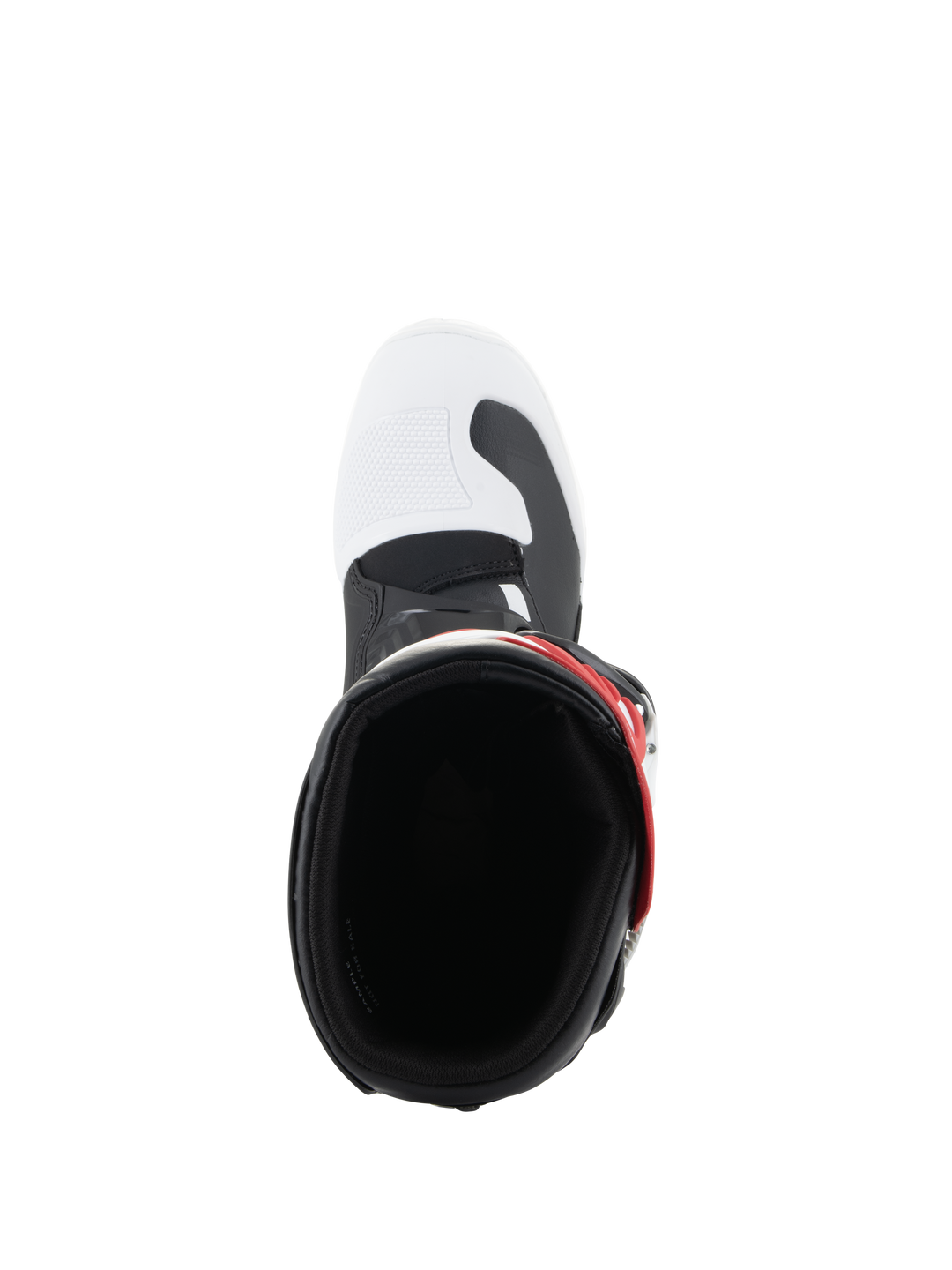 TECH 3S YOUTH BOOTS - WHITE/BLACK/BRIGHT RED